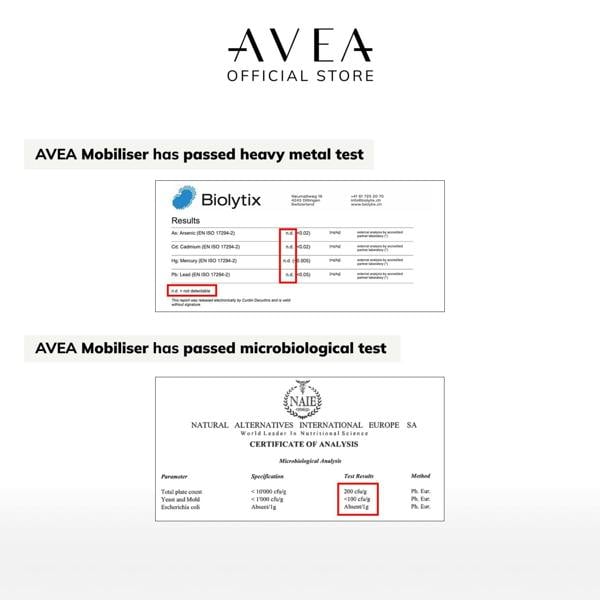 AVEA Mobiliser (60 capsules) | Joint supplement | Antioxidants | Support muscle recovery | Joint health