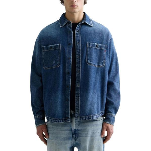 Replay Oversized Denim Overshirt