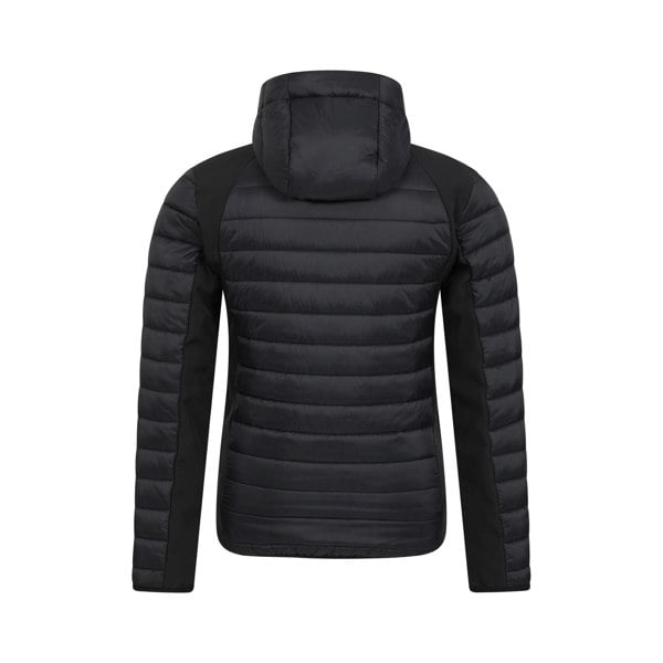 Mountain Warehouse Mens Turbine II Softshell Padded Jacket - Jet Black