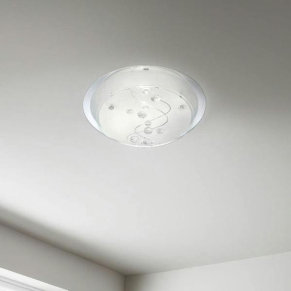 Pagazzi Lighting Jayney 1 Light Semi Flush Ceiling Light