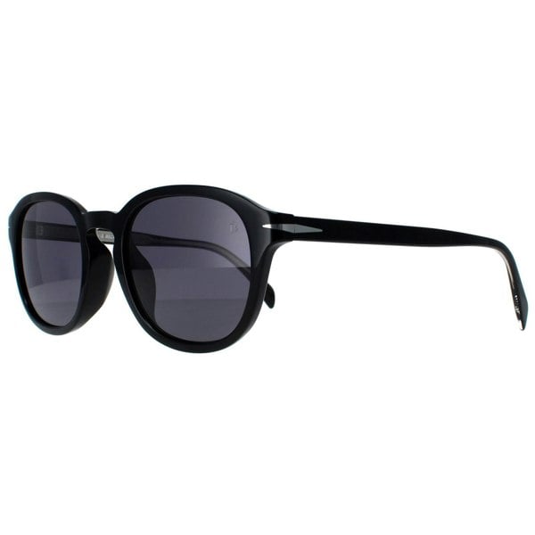 David Beckham Sunglasses DB1011/F/S 807 M9 Black Grey Polarized