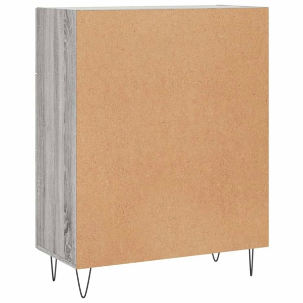 Berkfield Sideboard Grey Sonoma 69.5x34x90 cm Engineered Wood