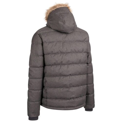 Trespass Mens Pagleshaw TP75 Waterproof Parka - Grey Marl