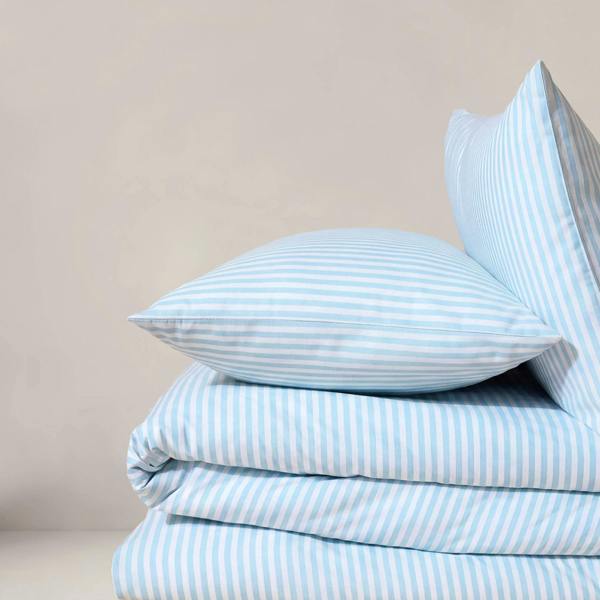 Martex Studio Edition Blue Pinstripe Duvet Cover Set