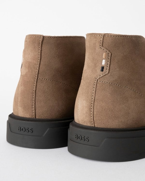 BOSS Orange Calev_Desb_sdfb Mens Shoes - Medium Beige 260