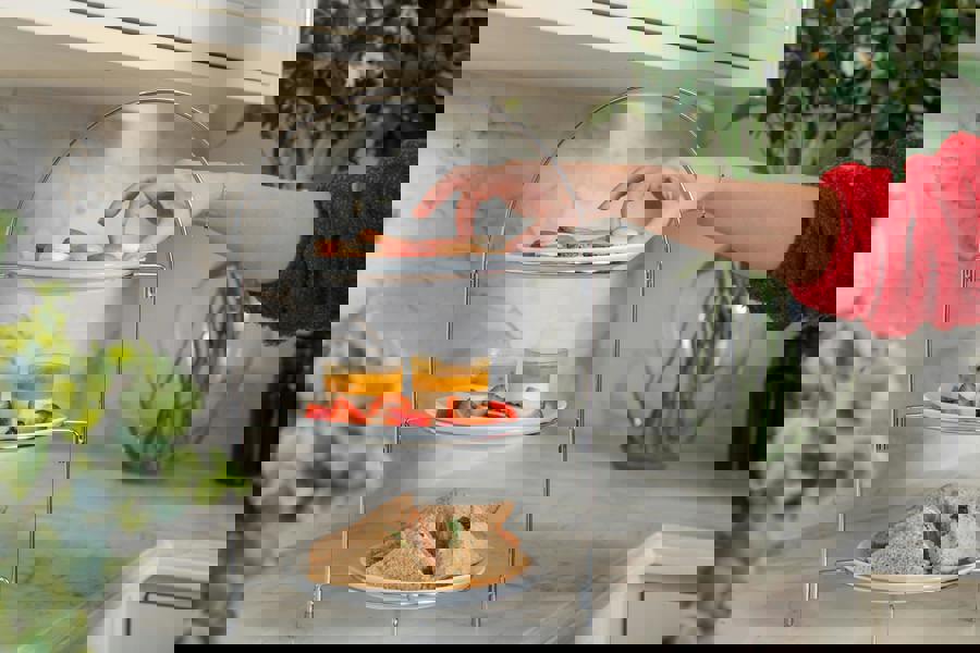 Artesà 3 Tier Afternoon Tea Cake Serving Stand, 29 x 19.5 x 43cm