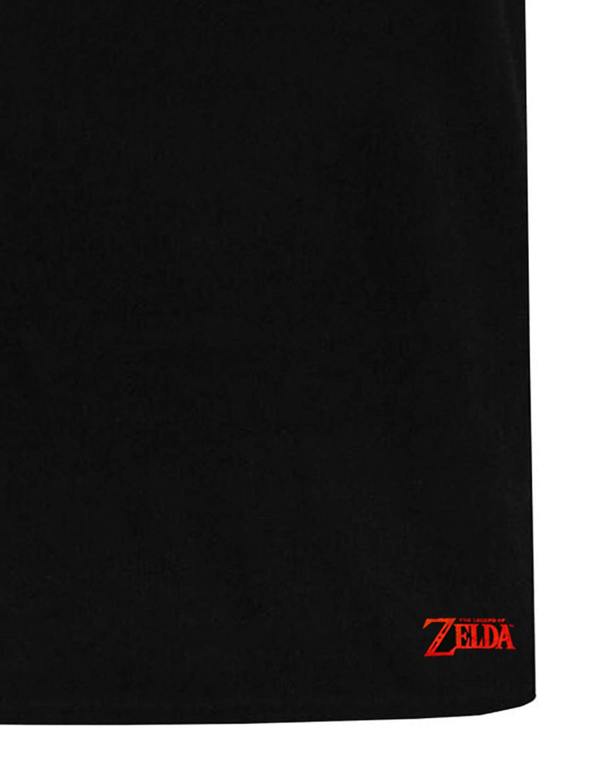 Nintendo Mens Black Logo Short Sleeved T-Shirt