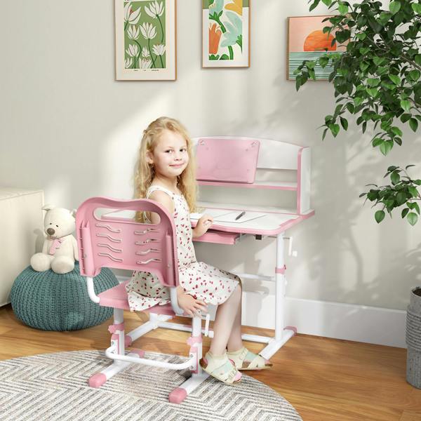 Kids Study Desk and Chair Set