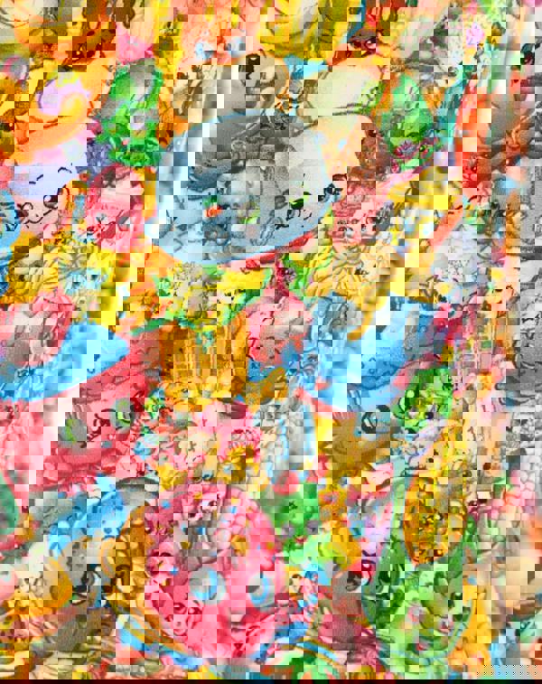 Shopkins Girls Pink Wellington Boots without Handles