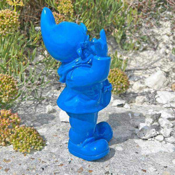 Stoobz Blue Middle Finger F**k You Garden Gnome 20cm