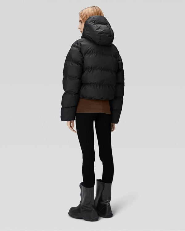 Rains W Alta Unisex Puffer Jacket - 01 Black