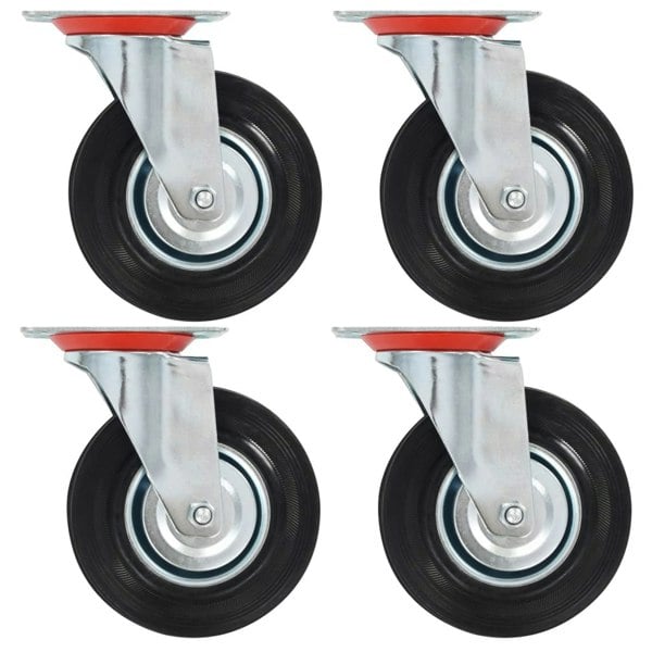 Berkfield Swivel Casters 4 pcs 125 mm