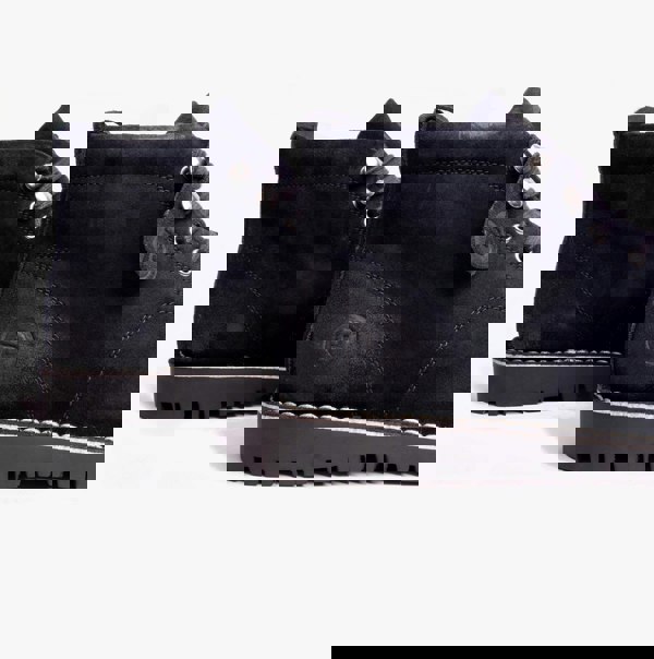 Popps 1961 MOD Mens Suede Boots Navy