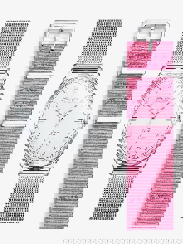 THOMAS SABO Code Nato Pink Watch Strap ZWA0313-276-9-20MM