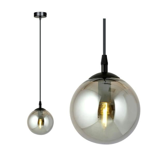 Emibig COSMO Pendant lamp  1 x E14 Black with Graphite Shade