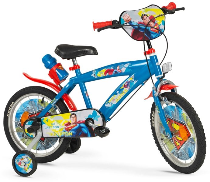 Toimsa Superman 16" Bicycle - Blue