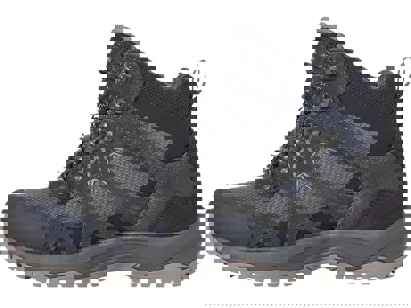 Karrimor Bodmin MID 6 Mens Walking Hiking Lace Up Trekking Boots, rugged outdoor footwear with durable materials, supportive ankle collar, and lace-up closure designed for trekking and hiking adventures.