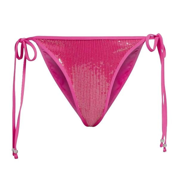 Adidas Womens/Ladies Sequin Bikini Bottoms - Pink - 