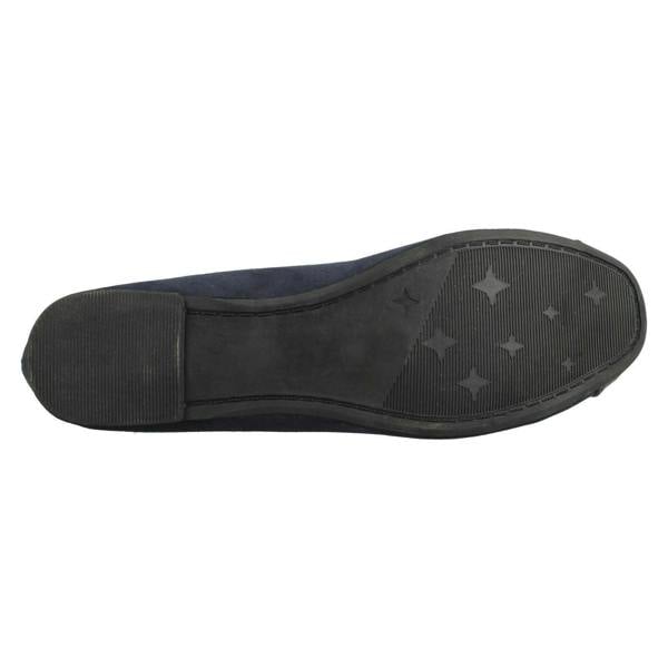 Spot On Ladies Spot On Bow Ballerina Shoes