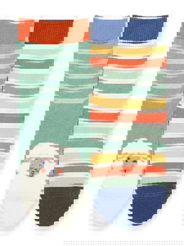 Kite Boys Organic Baa Baa Grippy Socks Sage