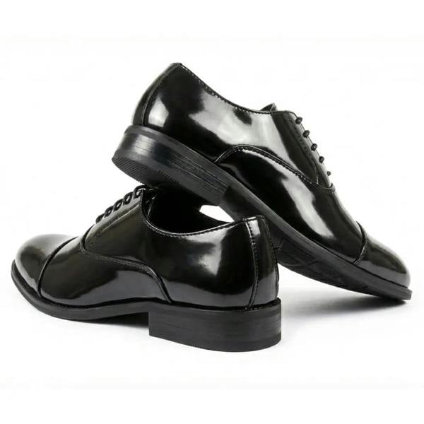 Dolcetto Men’s Classic Cap-Toe Oxford Lace-Up Shoes