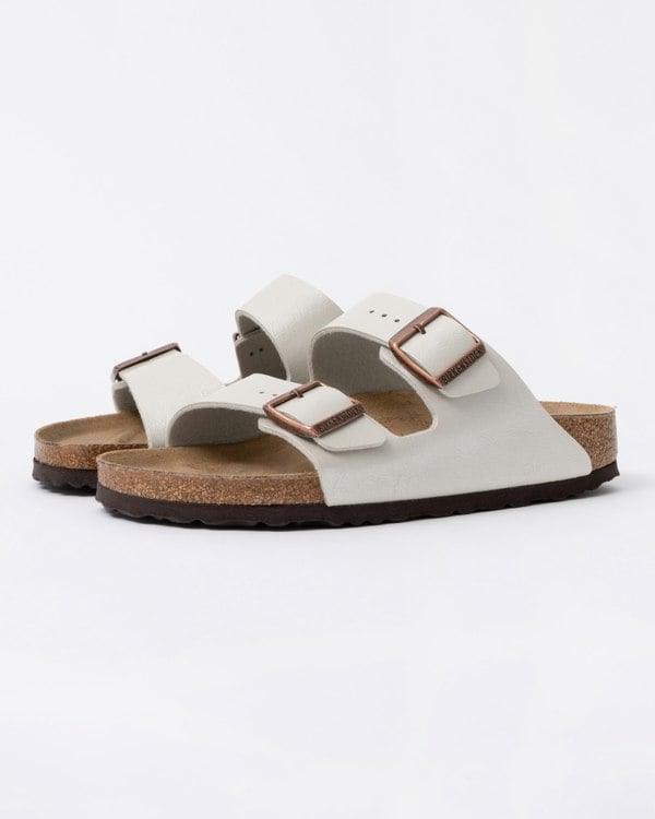 Birkenstock Arizona BF Womens Sandals - Graceful Pearl White