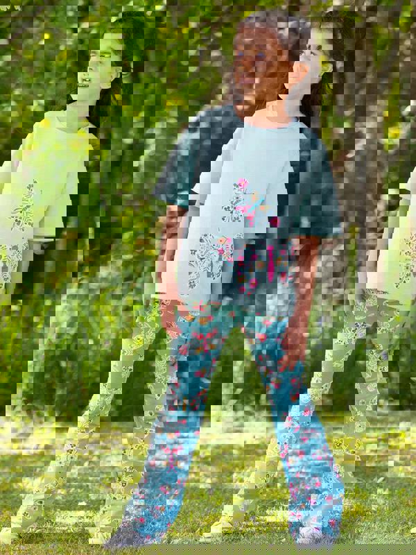 Kite Girls Organic Flutterby Legging Flares