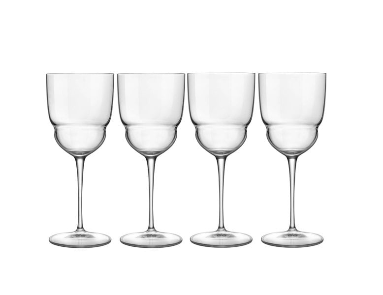 Luigi Bormioli Backdoor '20s Barracuda Glasses, 320ml x 4