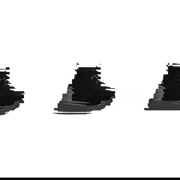 HEYDUDE model Jo Boot Unisex in Jet Black