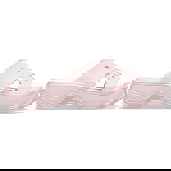 Crocs Classic Cross Strap Thermoplastic Women's Pink Milk Sandals