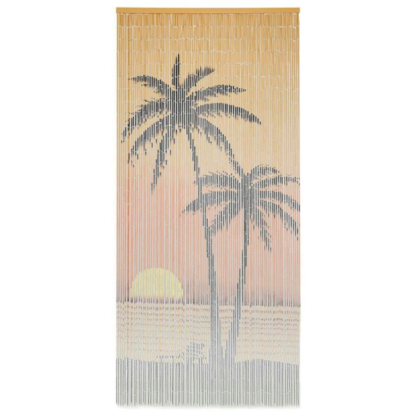Berkfield Insect Door Curtain Bamboo 90x200 cm