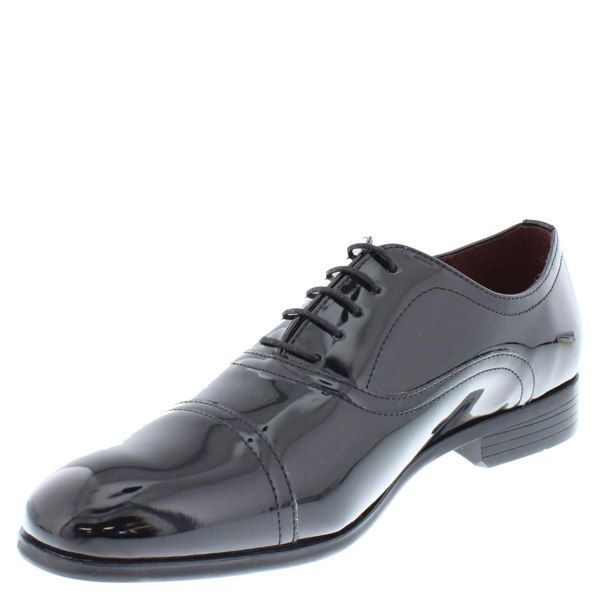 Thomas Crick Men's Patent Lace Up Dress Shoes