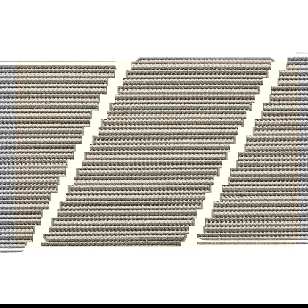 My Mat Stain Resistant Twist Stripe Natural