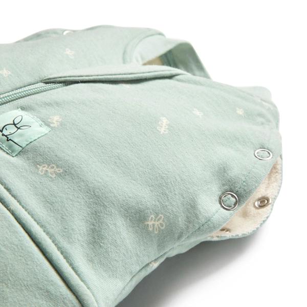 Organic Winter Cocoon Swaddle Sleeping Bag - Navy Blue Hedgehog - 2.5 TOG