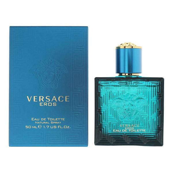 Versace Eros Mens Eau de Toilette 50ml Fragrance