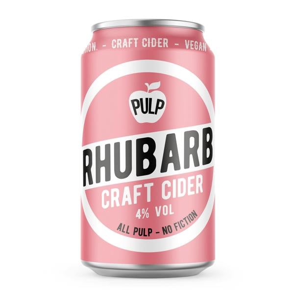 PULP Cider PULP Rhubarb 4% 330ml Cans