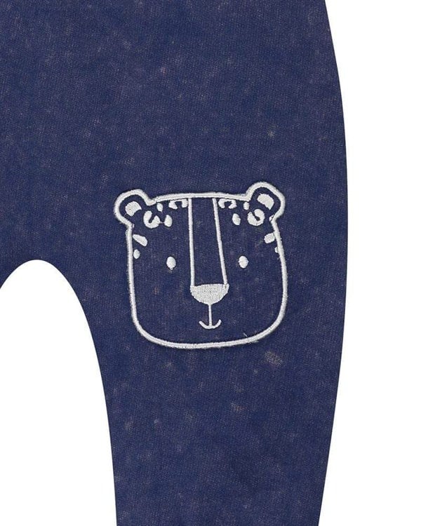 Blue Animal Friends Print Harem Style Joggers - image 5
