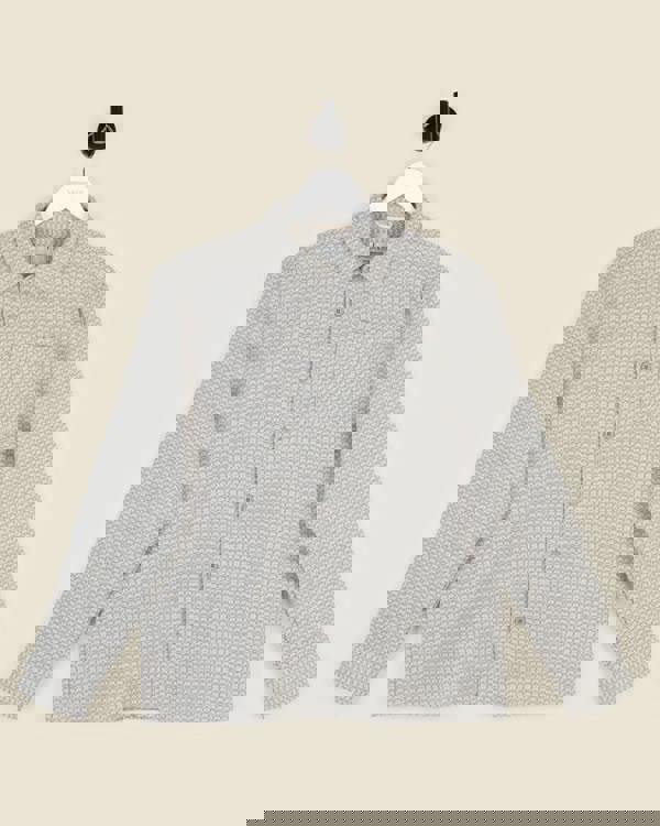 Larsson & Co Grey Textured Overshirt