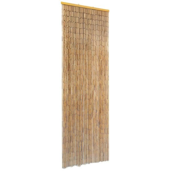 Berkfield Insect Door Curtain Bamboo 56x185 cm