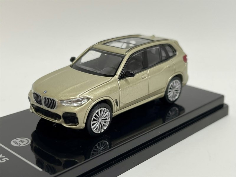 2018 bmw x5 g05 sunstone metallic lhd 1:64 scale paragon 55187