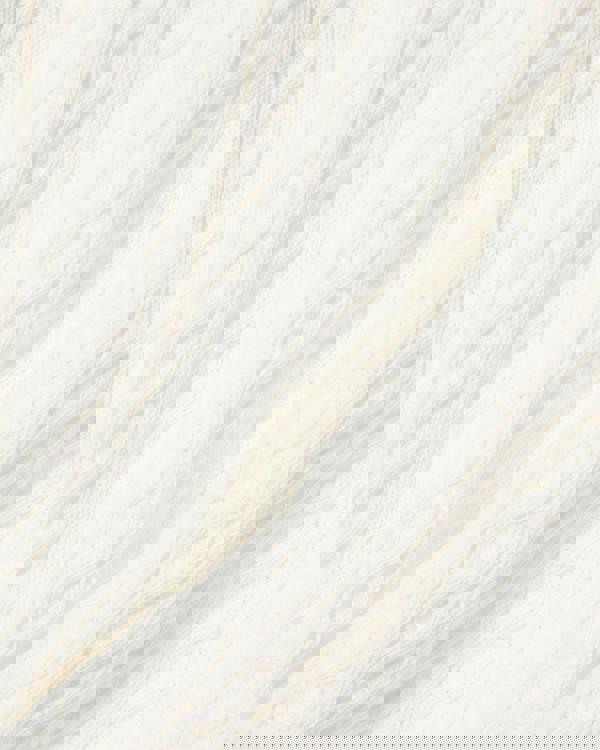 Lacoste Cable Knit Mens Cotton Jumper - Flour/Green