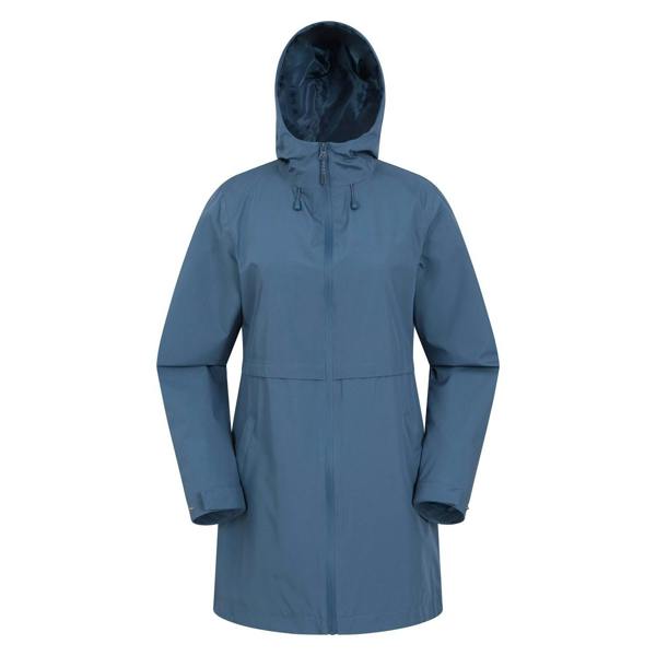 Mountain Warehouse Womens/Ladies Hilltop II Waterproof Jacket - Dark Blue - 
