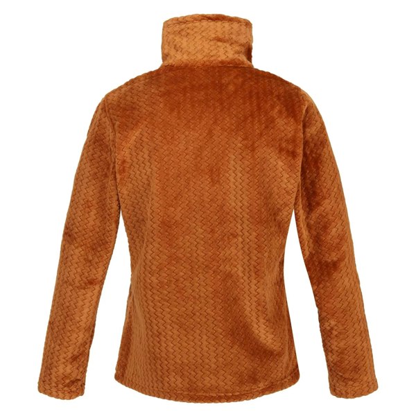 Regatta Women's Heloise Marl Full Zip Fleece Jacket - Copper Almond Ripple