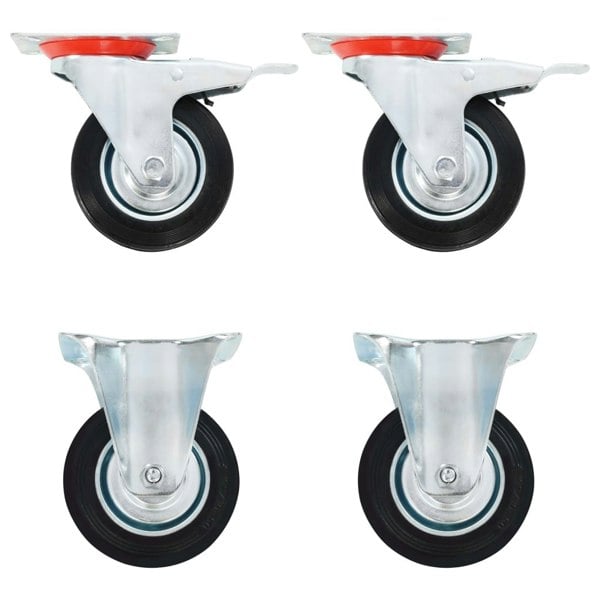Berkfield Casters 4 pcs 100 mm
