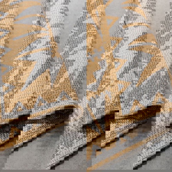 Dynamic Indoor & Outdoor Reversible Yellow Rug