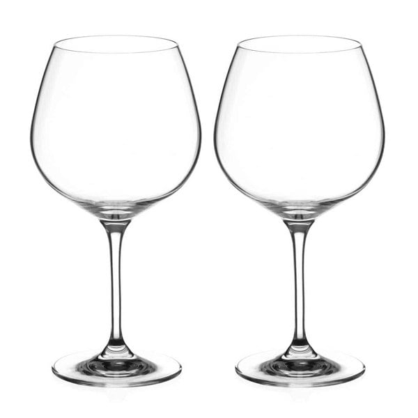 Diamante Auris Crystal Gin Glasses - Set of 2