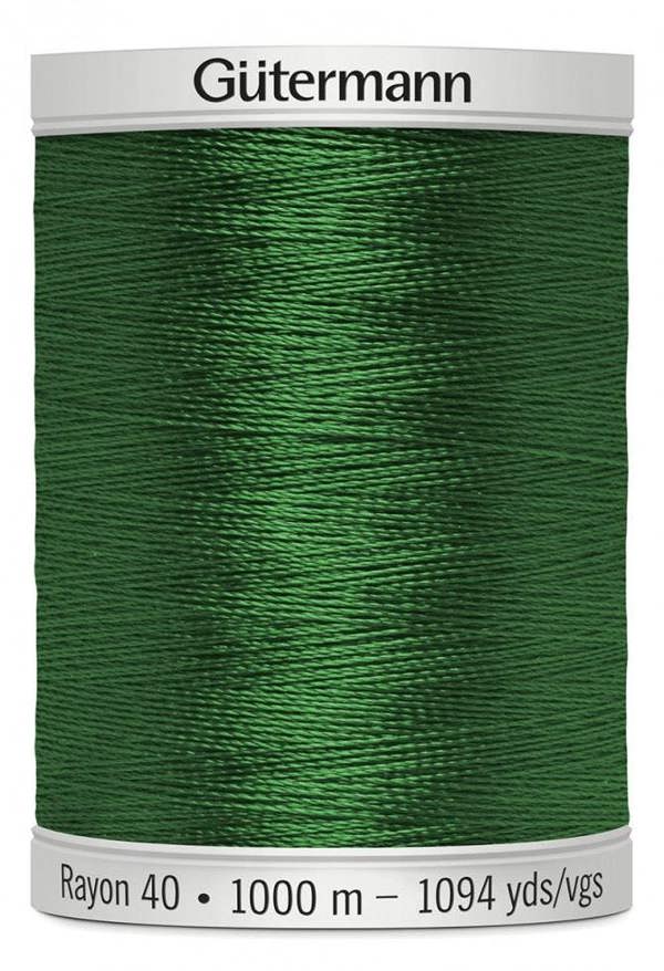 Gutermann No 40 Sulky Rayon Embroidery Thread 1000m Rayon Thread Suitable For Embroidery