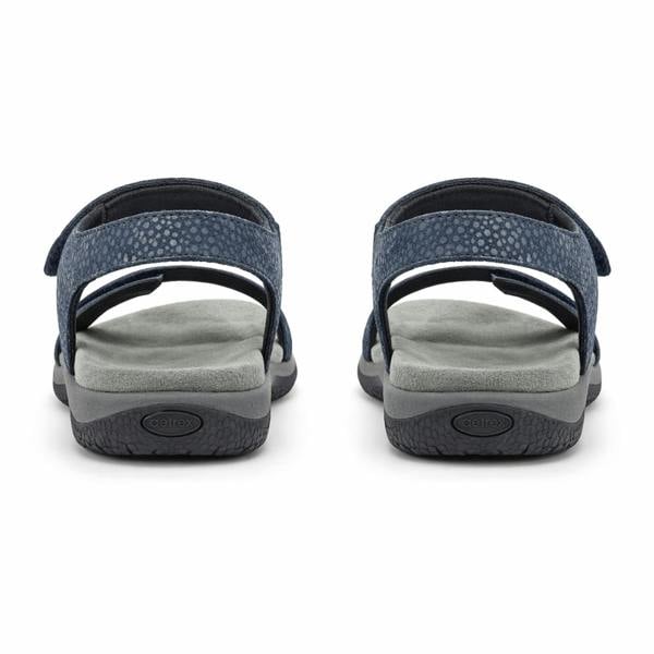 Mod Comfys GISELLE Ankle Strap Sandals   in  Navy