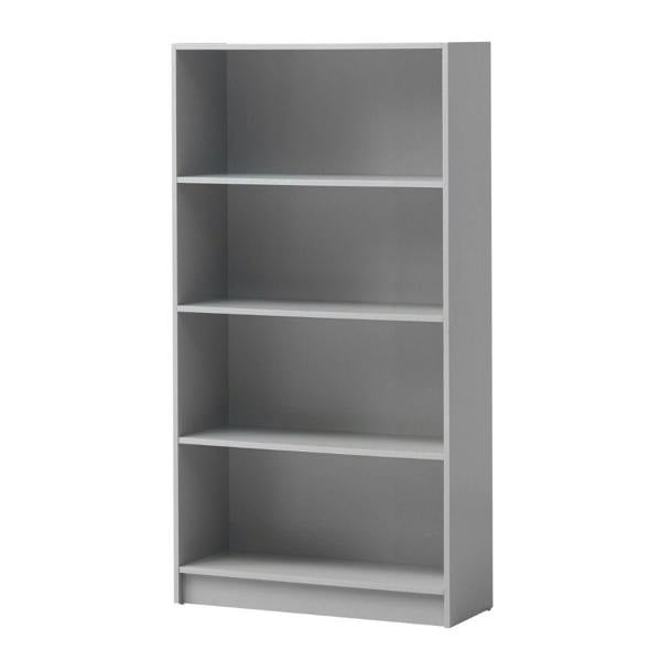 Timber Art Design 4 Tier Bookcase Tall Display Shelving Storage Unit Wood Furniture