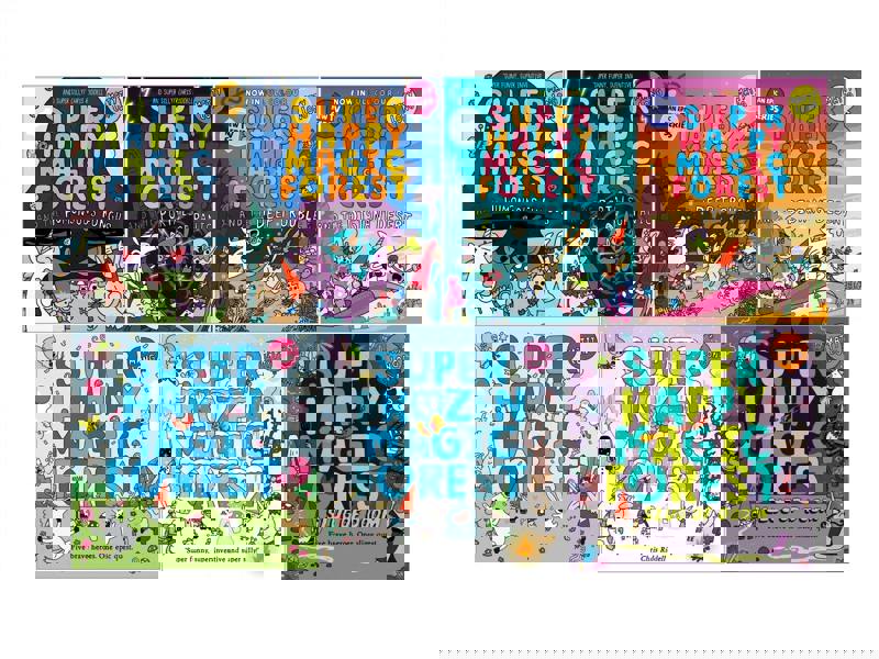 Super Happy Magic Forest 7 Books Collection Set by Matty Long (Books 1-7)